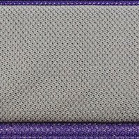 Tissu pour bordure de matelas DN05, version violet lavande et gris clair