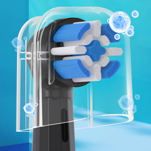 Tête de <span class=keywords><strong>brosse</strong></span> de rechange compatible avec la <span class=keywords><strong>brosse</strong></span> <span class=keywords><strong>à</strong></span> <span class=keywords><strong>dents</strong></span> électrique de la série Oralb <span class=keywords><strong>iO</strong></span> 3/4/5/6/7/8/<span class=keywords><strong>9</strong></span>/10 (ensemble de 4 pièces) - Product Image 4