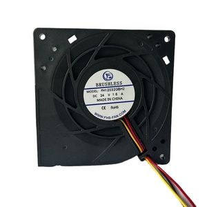120x120x32mm 12032 12V/24V/48V DC ventilateur soufflant 12CM haute puissance ventilateur à flux axial lame en plastique support libre OEM ODM pris en charge - Product Image 2