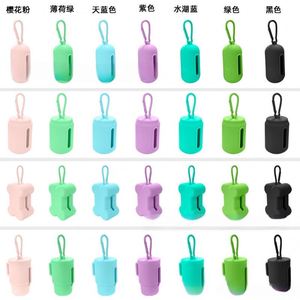 Distributeur de sacs à déjections canines portable en silicone pour la promenade en extérieur – Boîte de rangement promotionnelle pour animaux de compagnie - Product Image 4