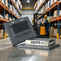 Panneau PC BIS IP66 étanche sans ventilateur, tablette PC Android intégrée tout-en-un avec écran capacitif 19 pouces