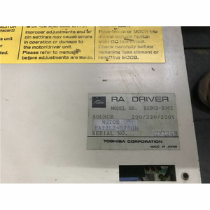 Unité de commande de mouvement pour machine-outil RAD02-2062 Drive RA22L-3700W / RA22L-3700R - Product Image 3