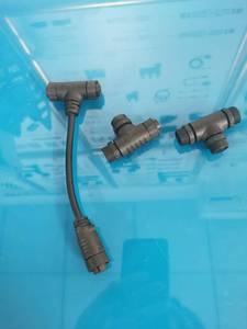 Conector de Cable de Alimentación de Bajo Voltaje JIAHUI Tipo T M16 de 4 Pines, Macho de Tres Vías, Contacto de Cobre de 10A, Impermeable IP68 - Product Image 5