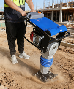 Highest Quality Gasoline <strong>Rammer</strong> <strong>Tamping</strong> <strong>Rammer</strong> Machine With Engine 5.5-6.5HP Power For Road Construction - Product Image 1