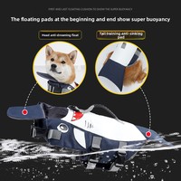 Gilet de sauvetage réfléchissant pour chien, équipement de natation estival pour grands chiens, flottabilité pour l'entraînement
