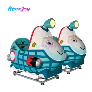 DiDi Submarine Kiddie Ride, Máquina de Columpio Operada con Monedas, Juego Interactivo para Niños, Metal, 1 Año de Garantía, Centro Comercial, Parque - Product Image 2