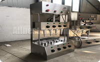 Fabricants chauds pas cher comestible tasse à café forme gaufre moulage et fabrication pratique Pizza cône Machine ligne de production à vendre