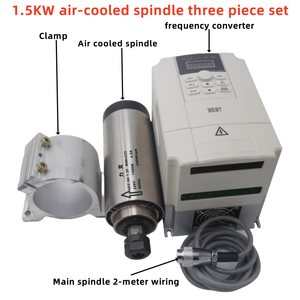 גילוף מנוע ציר אלקטרומכני 800w1.5/2.2/5.5kw ברושלless מנוע במהירות גבוהה ערכת מנוע cnc ציר - Product Image 3