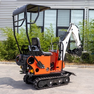 Suministro de 800 kg para Miniexcavadora HT08, Profundidad de Excavación de 1300 mm, Excavadora Compacta con Caja de Cambios, PLC y Rastrillo - Product Image 5