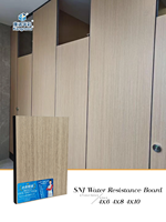 Cloison de toilettes pour enfants en stratifié compact MDF/fibre de bois, moderne, anti-vandalisme, écologique, résistante à l'humidité, pour aires de jeux publiques