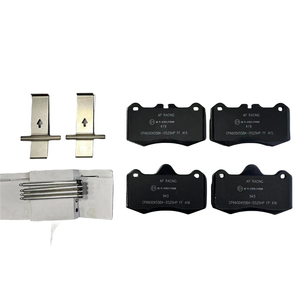 Plaquettes <span class=keywords><strong>de</strong></span> <span class=keywords><strong>frein</strong></span> arrière Alxe Iron, Clips, Vis, Pour AP RACING, Pour Brembo, Kit <span class=keywords><strong>de</strong></span> plaquettes <span class=keywords><strong>de</strong></span> <span class=keywords><strong>frein</strong></span> pour Mclaren MP4-12C,625C,2011-2015,11C0591CP - Product Image 1