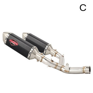 Escape de Silenciador de Escape Completo INOX CRF450 para Motocicleta <span class=keywords><strong>HONDA</strong></span> <span class=keywords><strong>CRF</strong></span> <span class=keywords><strong>450</strong></span> 2015-2016 Tubo de Escape Modificado - Product Image 4