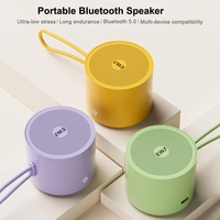 Speaker Nirkabel Mini TWS EWA Portabel Desain EDR Tahan Air IPX5 untuk Luar Ruangan, Produk Terbaru EWA A127