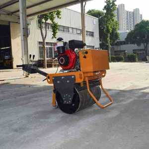 Rodillo compactador vibratorio Storike de 600 mm de un solo tambor, diseño compacto para la reparación de caminos municipales - Product Image 3