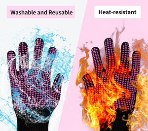 Guantes de Protección Antiestáticos de Doble Cara con Logotipo Personalizado, Guantes Industriales de Seguridad Antideslizantes de PVC Oscuro (Personalizables) - Product Image 4