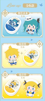 Lot de 6 boîtes en gros LDCX Yummybox Hatsune-Mikuu MIKU WITH YOU 2025 Live Concert Plush Blind Box Collection Cadeau d'Anniversaire Surprise