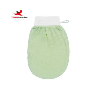 ถุงมือขัดผิวสำหรับอาบน้ำ ราคาส่งถูก รับผลิตตามแบบ พร้อมสกรีนโลโก้ - Product Image 5