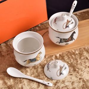 Contenants à épices en céramique luxueux les plus vendus, adaptés aux cuisines et aux restaurants - Product Image 2