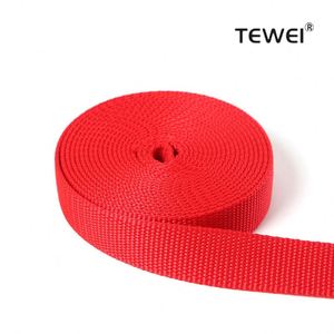 Sangle de dossier en polyester uni 20mm 30mm 40mm et ceinture de sécurité personnalisée en PP pour bagages – Vente chaude - Product Image 3