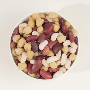 OEM Own Brand Healthy Chinese Snacks Steamed 3 Bean Mix