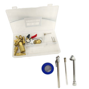 Pistolet à air industriel avec buse à 2 voies, kit de raccord rapide, embout de gonflage de pneus et aiguilles à broche pour atelier - 001 - Product Image 3