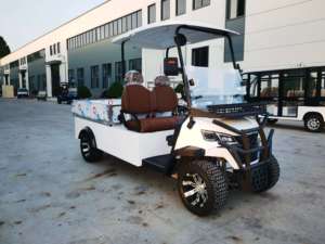 Voiturette de golf électrique utilitaire avec benne arrière - Product Image 6