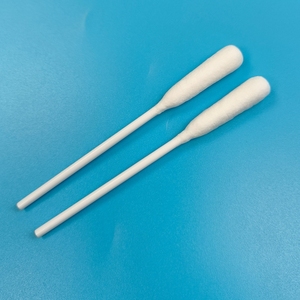 Bâtonnets en PP jetables de 10 mm avec grande tête ronde, coton-tiges pour le soin du cuir chevelu avec tête en coton de 40 mm de long - Product Image 2