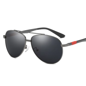 Sunglasses Unisex Designer <b>Gold</b> <b>Frames</b> High Quality Fashion Rimless Polarized TAC Lenses UV Protection 59mm - Product Image 3