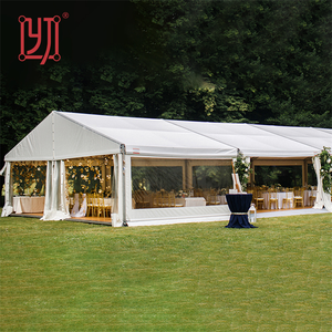 Carpa de Banquete Grande Blanca y Económica de 12x24 para Bodas y Fiestas, Carpa de Recepción en Venta - Product Image 2