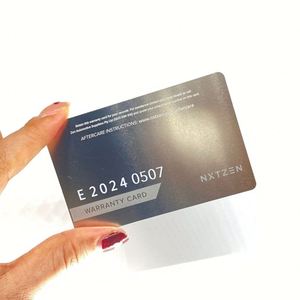 Tarjetas de Visita Profesionales de Acero Inoxidable para Tarjetas de Membresía - Product Image 4