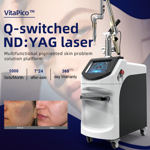 Vitapico Pico-Laser-Gerät Tattooentfernung Nd:YAG Pigmentbehandlung Carbon-Peeling Pikosekunden 755nm Hautverjüngung Medizinischer Laser - Product Image 1