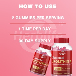 OEM Vente chaude - Personnalisable - Gummies à l'Urolithine A 1000 mg - Complément pour l'énergie mitochondriale et cellulaire, les muscles - Product Image 3