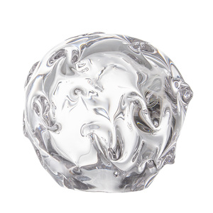 Round a Pair Crystal Glass Rose Flower Figurines Craft Wedding <strong>China</strong> Handicraft <strong>Import</strong> <strong>Items</strong> <strong>Decor</strong> <strong>for</strong> <strong>Home</strong> - Product Image 4