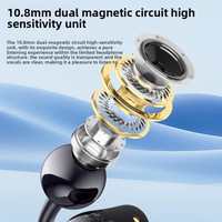 Écouteurs intra-auriculaires G126 à clip d'oreille, autonomie de 3 heures, étanches, avec chipset Jerry, pour le sport – Vente chaude transfrontalière