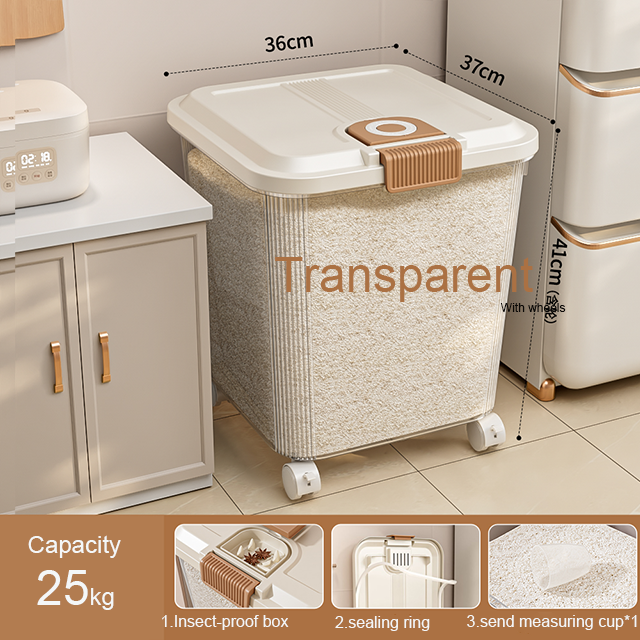 Transparent  25kg-Wheel