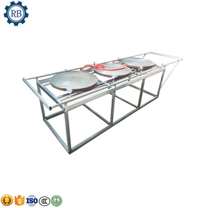 เครื่องทำเวเฟอร์ราคาดีที่สุด เครื่องทำขนมปังอาหรับแบบแบน เครื่องทำแพนเค้กแบบแบน เครื่องอบแบบใช้มือ - Product Image 5