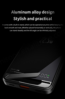 Banque d'alimentation sans fil magnétique ultra-mince en alliage d'aluminium Ugreen A279, charge rapide, affichage LED, 5000/10000mAh, 20W