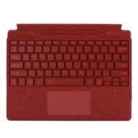 Nouveau clavier mécanique sans fil USB Type C bleu de 13 pouces avec pavé tactile, rétroéclairage 7-RGB, résistant aux déversements pour Surface Pro 11 5.3