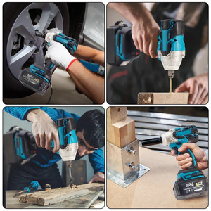 Llave <span class=keywords><strong>de</strong></span> <span class=keywords><strong>Impacto</strong></span> Inalámbrica <span class=keywords><strong>de</strong></span> 21V <span class=keywords><strong>de</strong></span> Alta Resistencia, 700Nm, con Motor sin Escobillas para un Trabajo Eficiente en el Sitio <span class=keywords><strong>de</strong></span> Trabajo - Product Image 4