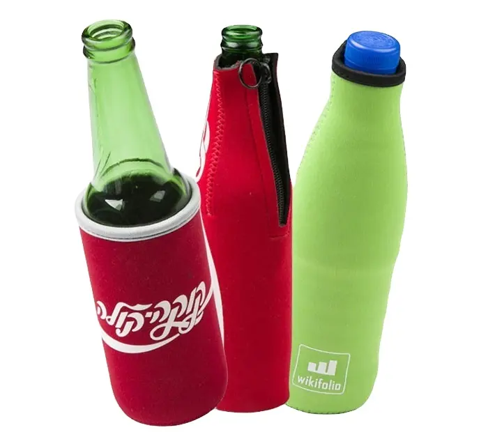 Custom Neoprene Wine Gift Bag Thermos Glass Bottle Protective Cover Refrigerated Wine Cover Cooler Bag