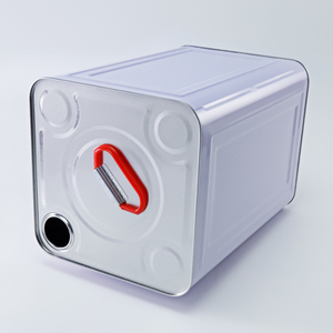 Tùy chỉnh 20L kim loại vuông sơn tin có thể với nắp nhựa cho sơn dầu bao bì - Product Image 1