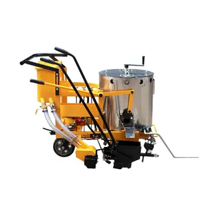 Traffic Line Painting Ride On Reasonable Price Hand Push Gasoline Engine Paint Stripping Machine Road Marking Machine