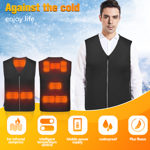 <span class=keywords><strong>Meilleur</strong></span> <span class=keywords><strong>gilet</strong></span> <span class=keywords><strong>chauffant</strong></span> électronique intelligent USB à manches longues pour la randonnée en plein air, XXXL, hiver, 5 zones de chauffage, <span class=keywords><strong>gilet</strong></span> <span class=keywords><strong>chauffant</strong></span> pour hommes - Product Image 2