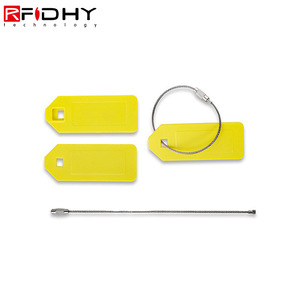 Mini Etiqueta NFC RFID Reutilizable, Sello Electrónico con Cable de Acero para Seguridad de Contenedores, Monitoreo de Camiones, Protección de Activos, Gestión de la Cadena de Suministro - Product Image 3