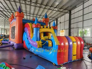Castello Combo gigante in PVC Bouncy House Slide a <span class=keywords><strong>ostacoli</strong></span> Jumping caratteristiche carnevali per il noleggio di divertimenti per bambini include soffiatore - Product Image 3