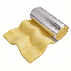 Rouleaux d'isolation en fibre de verre avec revêtement en feuille métallique, tube anti-corrosion pour la préservation de la chaleur des pipelines industriels - Product Image 4