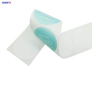 Adesivi Decorativi Personalizzati Resistenti ai Raggi UV e alle Intemperie con Logo '<span class=keywords><strong>Grazie</strong></span>' Stampa Durevole Adesivo Permanente per Uso su Caramelle - Product Image 2