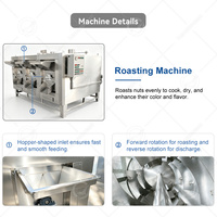 Machine à décortiquer les cacahuètes rouges, les noix de cajou, les arachides, les amandes caramélisées et à découper les flocons de noix de cajou OCEAN
