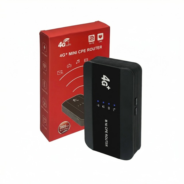 PIX-LINK Wholesale 4G Mini Cpe Router Wi-Fi6 LAN Port Mifis Router with Sim Card Slot Pocket Router Type-C 4G Mobile Hotspot