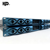 Amplificateur de puissance métallique 3000W 4 canaux Classe D 1U 8 Ohms Nominales 2 Stables Portable pour Système Line Array de Scène